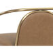 Cicero Milliken Cognac Lounge Chair
